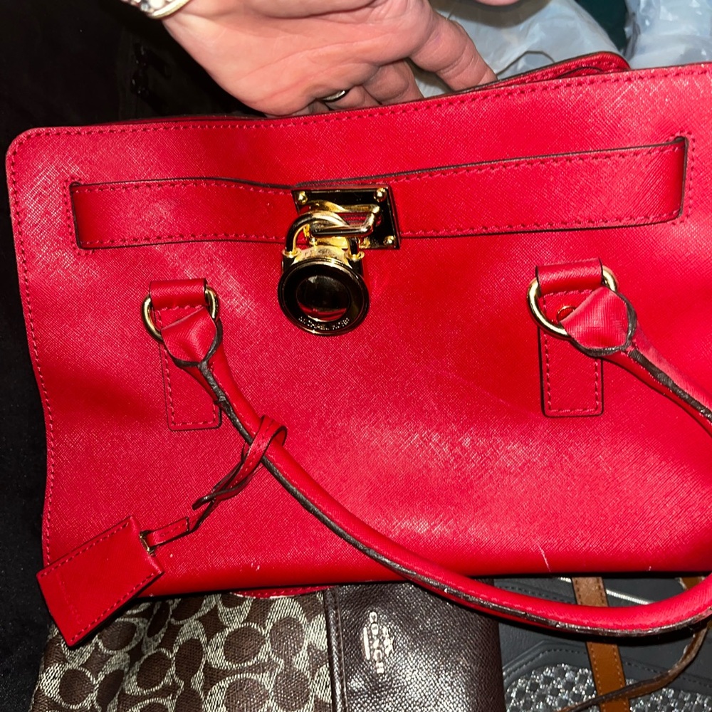 Michael Kors Hamilton Satchel Purse